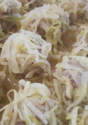 レンジでキャベツの花シュウマイ-レシピのメイン写真