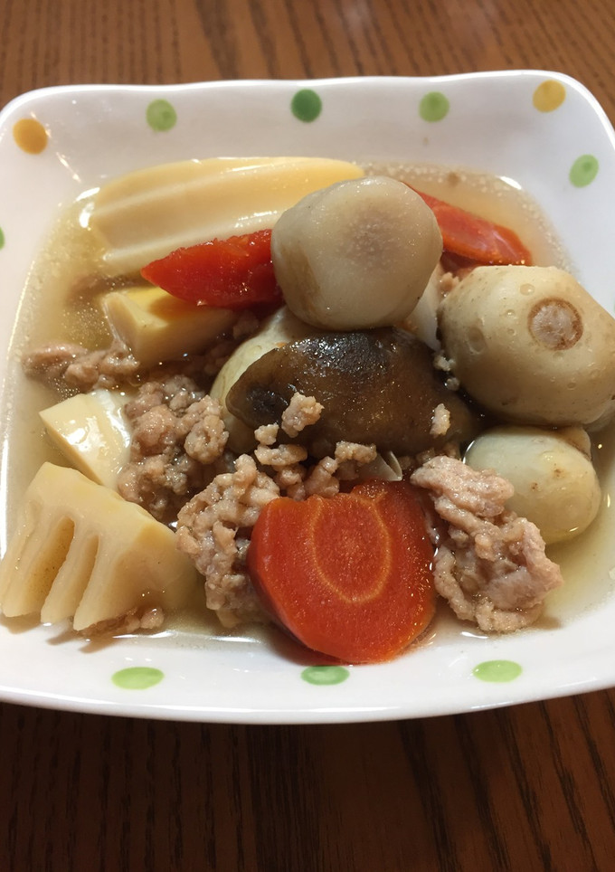 "旬"竹の子のそぼろ煮-レシピのメイン写真