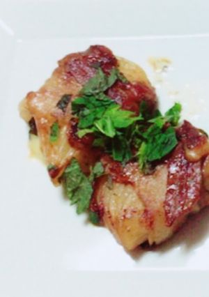 大葉とチーズと玉ねぎの豚肉巻き-レシピのメイン写真