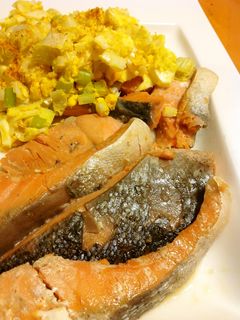鮭の味噌七味葱タルタル添え-レシピのメイン写真