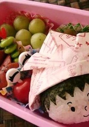 簡単★兜をかぶった男の子のデコおにぎり-レシピのメイン写真