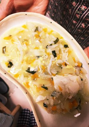ばあちゃんの離乳食（おかゆ）10ヶ月〜-レシピのメイン写真