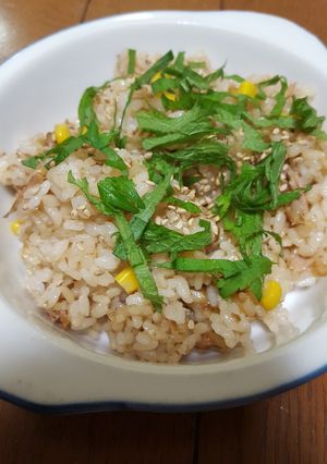 簡単手抜きフライドオニオンのピラフ-レシピのメイン写真