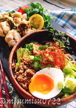 手羽元スープでもやしの味噌ラーメン風-レシピのメイン写真