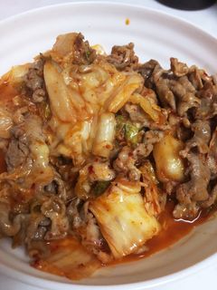 ☆焼肉リメイク☆ 豚キムチーズ♪-レシピのメイン写真