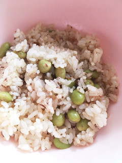 アンチョビと枝豆の炊き込みご飯-レシピのメイン写真
