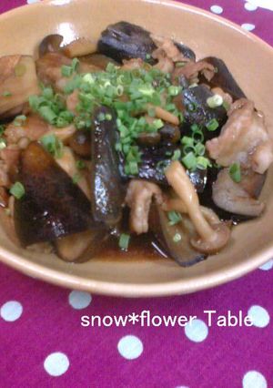 豚なすしめじの簡単炒め煮☆-レシピのメイン写真