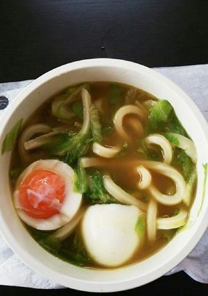 ☆ずぼら弁当☆~温かいうどんpart2~-レシピのメイン写真