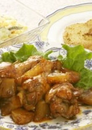 鶏肉のパイナップル煮　5/11Aメニュー-レシピのメイン写真