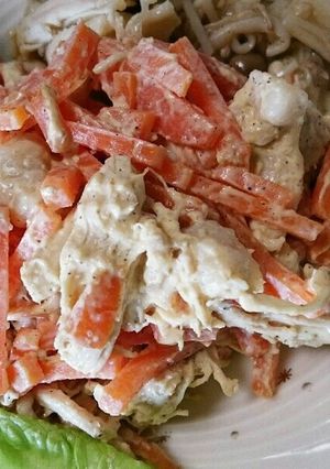 鶏胸と人参のサラダ-レシピのメイン写真