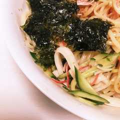 รูปของ ピリ辛冷まぜ麺〜サラダ風味〜
