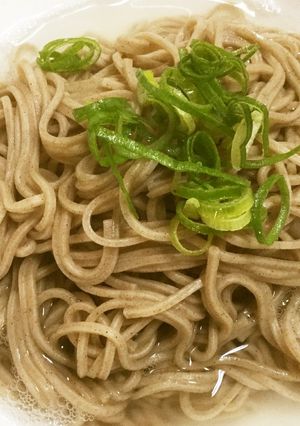超楽々 多忙な奥様の昼食 浪速の熱盛そば-レシピのメイン写真