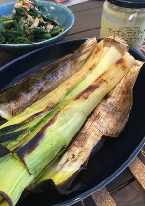 焼くだけ！ポロ葱（下仁田や深谷葱でも）-レシピのメイン写真