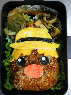 旦那⭐キャラ弁 ゴン太くん-レシピのメイン写真