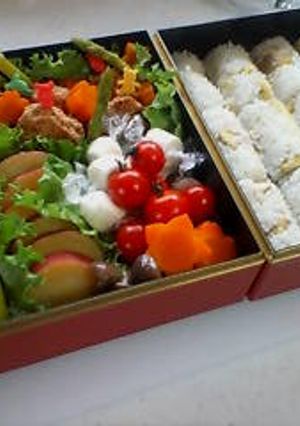 ２００７　保育園運動会弁当-レシピのメイン写真