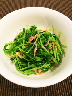 お弁当にも。豆苗とさくらえびのおひたし-レシピのメイン写真
