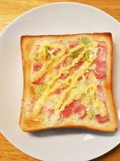 ネギトースト-レシピのメイン写真