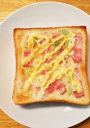 ネギトースト-レシピのメイン写真