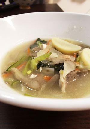 母の味★野菜たっぷり豚汁-レシピのメイン写真