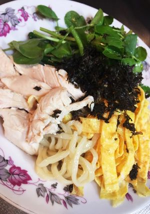 クレソン冷麺(^^)-レシピのメイン写真