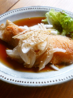 鮭のたっぷり新玉のせ♡甘酢だれ♪-レシピのメイン写真