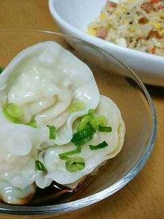 材料はシンプル!海老しそ餃子-レシピのメイン写真