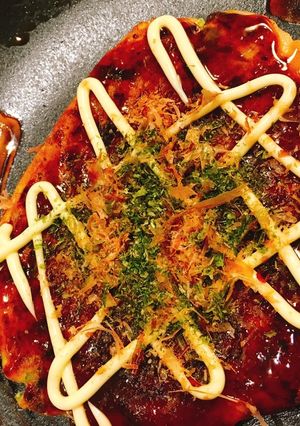 ネギ焼き 新玉ねぎ 入りお好み焼き-レシピのメイン写真