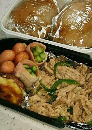 肉好き男子のお弁当12-レシピのメイン写真