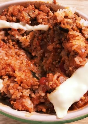 トマト缶から作るミートソースドリア♪-レシピのメイン写真