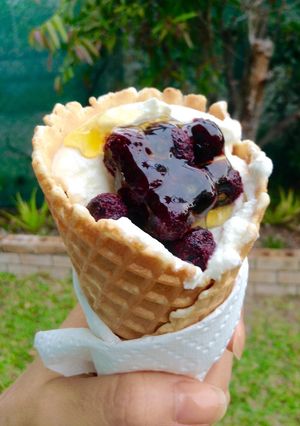 ギリシャヨーグルトソフトクリーム-レシピのメイン写真