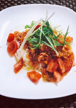 トマト素麺-レシピのメイン写真
