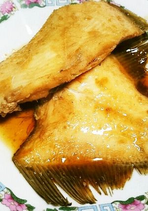 テリ感でご飯がすすむ♪カレイの煮付け-レシピのメイン写真