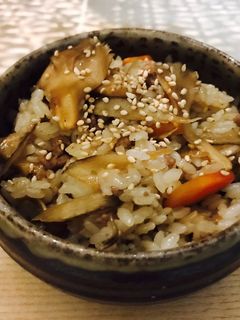 残りご飯で*舞茸そぼろの混ぜ込みご飯-レシピのメイン写真