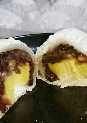 “いも恋” 風 さつまいも入り大福-レシピのメイン写真