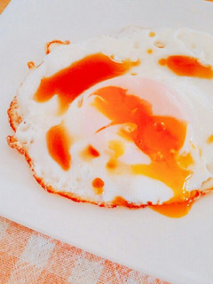 半熟目玉焼き♥-レシピのメイン写真