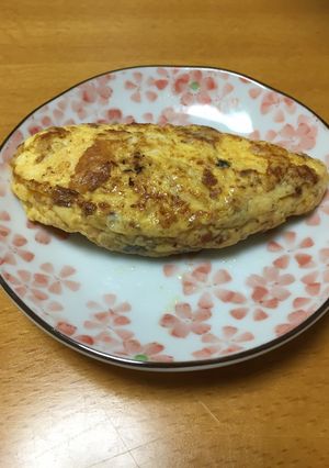 ❁牛しぐれ煮オムレツ❁-レシピのメイン写真