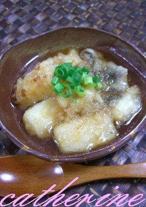 タラと長いも揚げた　　大根おろし煮　-レシピのメイン写真