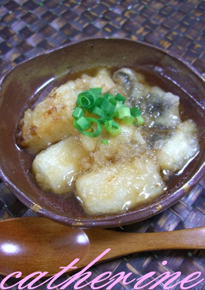 タラと長いも揚げた　　大根おろし煮　-レシピのメイン写真