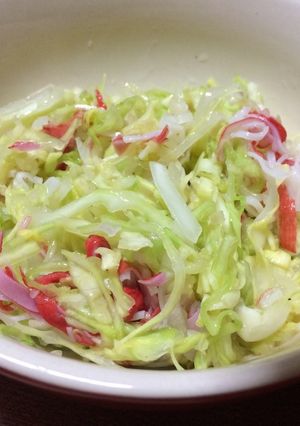 キャベツとダブル玉ねぎのフレッシュマリネ-レシピのメイン写真