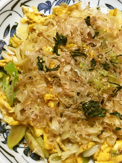 簡単!長ねぎと卵でシンプル焼うどん-レシピのメイン写真