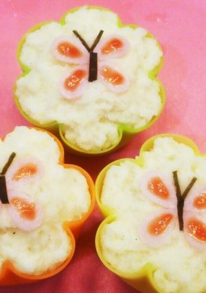 春のデコ弁に♪簡単ちょうちょ☆-レシピのメイン写真
