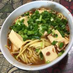 รูปของ レトルト麻婆豆腐で簡単☆麻婆ラーメン