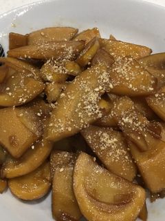 ☆筍の甘辛胡麻油炒め☆-レシピのメイン写真