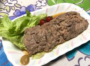 俺流！安い豚の切り落とし肉で…簡単角煮風-レシピのメイン写真