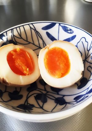 少量のダシつゆで簡単☆煮卵（味付け卵）-レシピのメイン写真