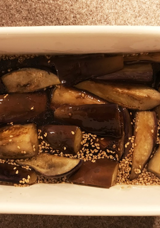 焼いて浸すだけ！やみつきナスの南蛮漬け-レシピのメイン写真