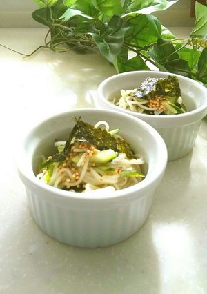 素麺の酢の物。-レシピのメイン写真