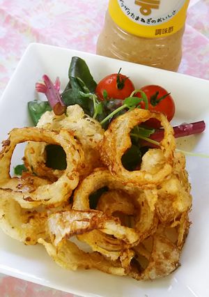オニオンリング♪のフレッシュマリネ-レシピのメイン写真