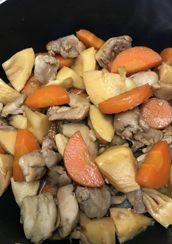 たけのこと鶏肉の煮物-レシピのメイン写真