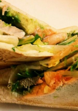 鮭エビアボカドサムライ特製ホットサンド　-レシピのメイン写真